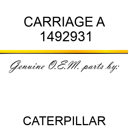 CARRIAGE A 1492931