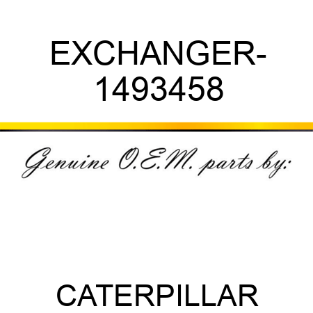 EXCHANGER- 1493458