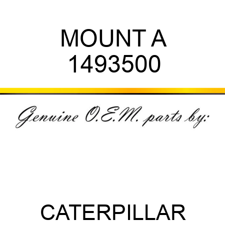 MOUNT A 1493500