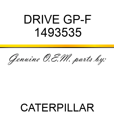 DRIVE GP-F 1493535