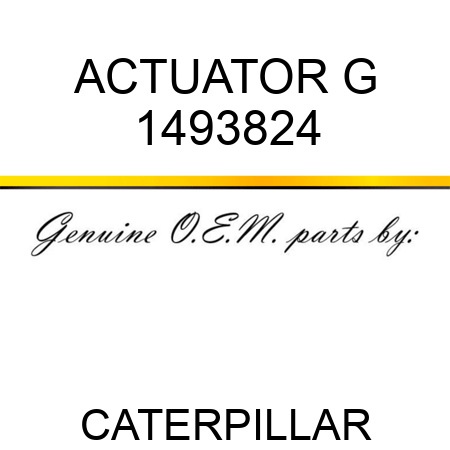 ACTUATOR G 1493824