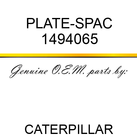 PLATE-SPAC 1494065