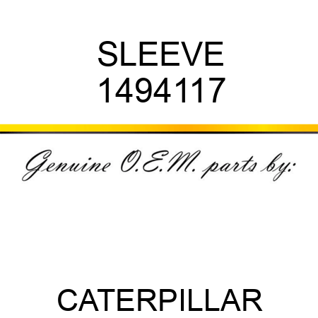 SLEEVE 1494117