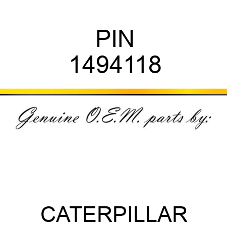PIN 1494118