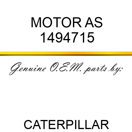 MOTOR AS 1494715