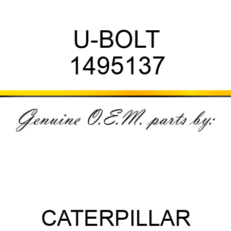 U-BOLT 1495137