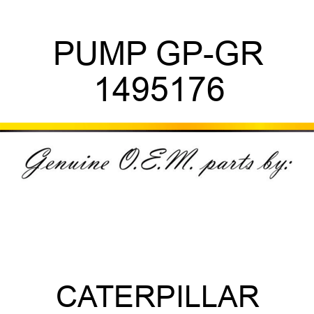 PUMP GP-GR 1495176