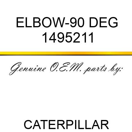 ELBOW-90 DEG 1495211