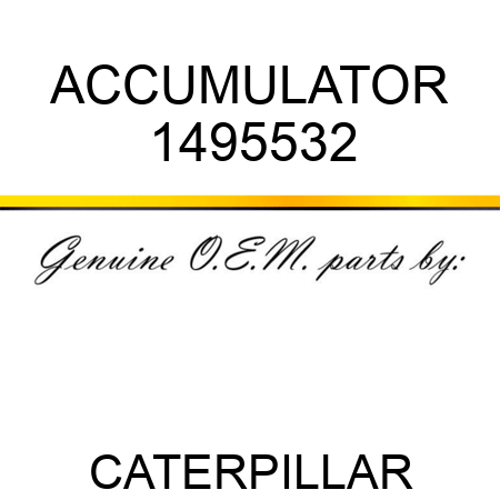 ACCUMULATOR 1495532