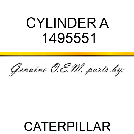CYLINDER A 1495551