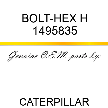 BOLT-HEX H 1495835