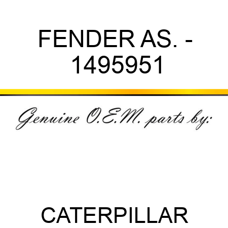 FENDER AS. - 1495951
