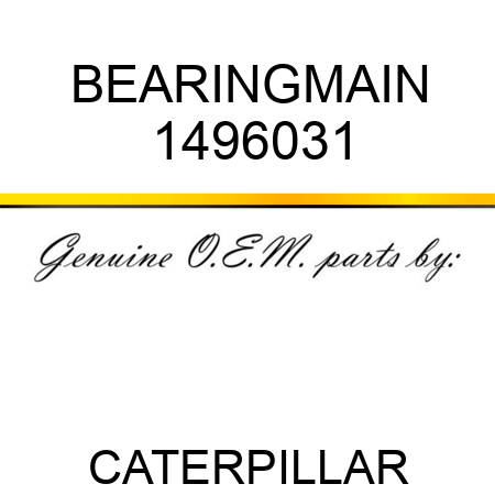 BEARINGMAIN 1496031
