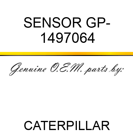SENSOR GP- 1497064