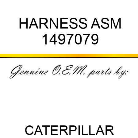 HARNESS ASM 1497079