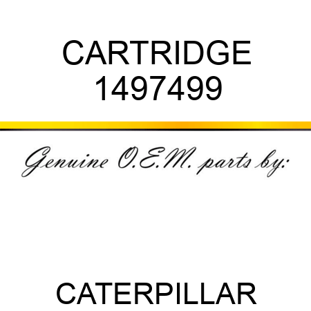 CARTRIDGE 1497499
