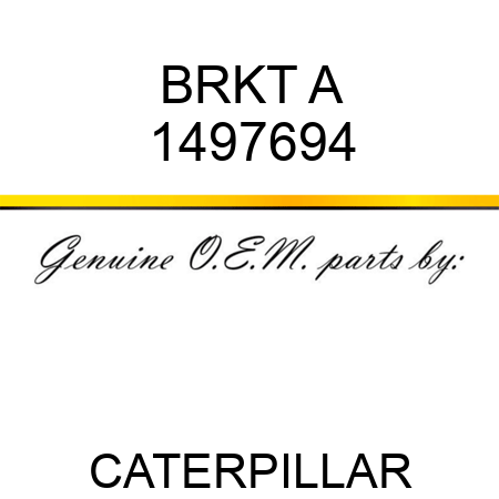 BRKT A 1497694