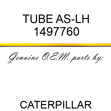 TUBE AS-LH 1497760