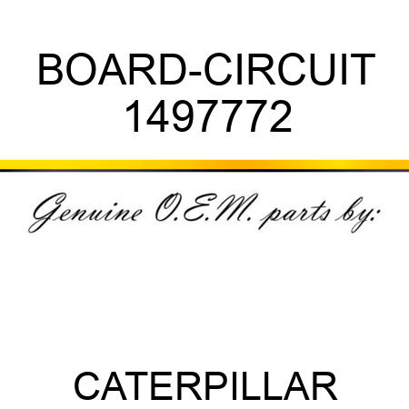 BOARD-CIRCUIT 1497772