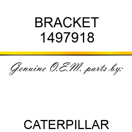 BRACKET 1497918