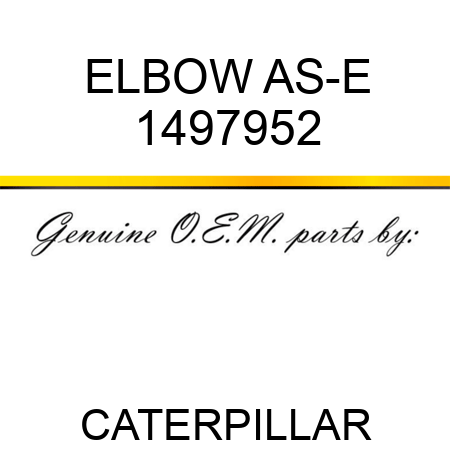 ELBOW AS-E 1497952