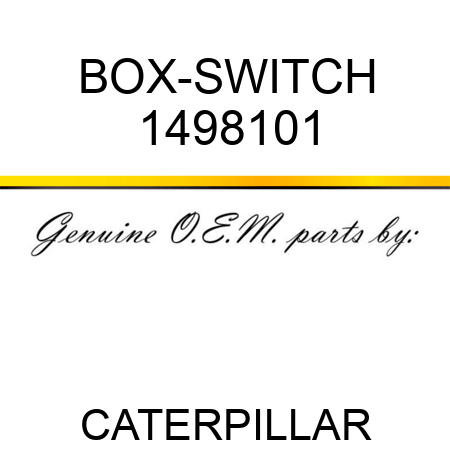 BOX-SWITCH 1498101