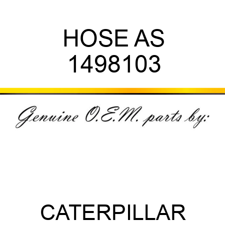 HOSE AS 1498103
