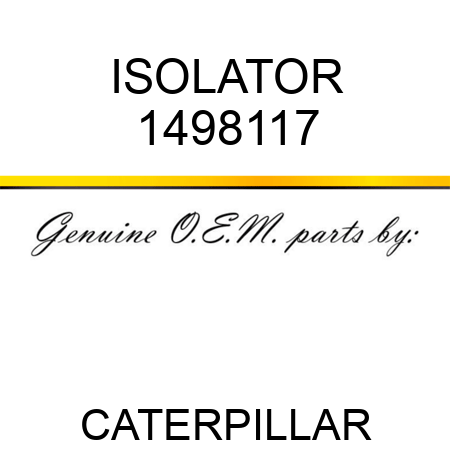 ISOLATOR 1498117