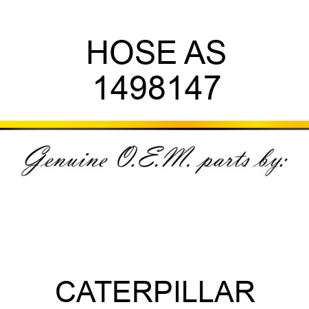 HOSE AS 1498147
