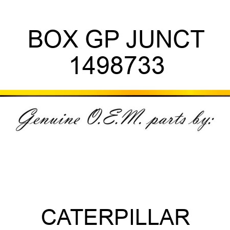 BOX GP JUNCT 1498733