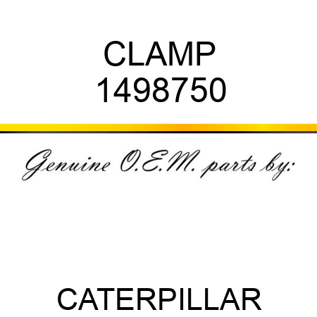CLAMP 1498750