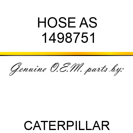 HOSE AS 1498751