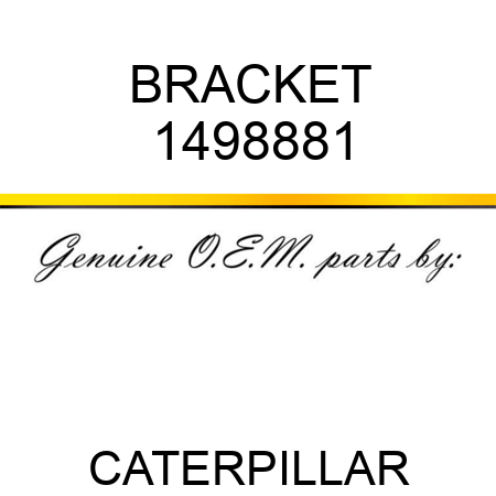 BRACKET 1498881