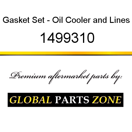 Gasket Set - Oil Cooler&Lines 1499310
