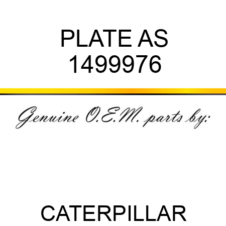 PLATE AS 1499976