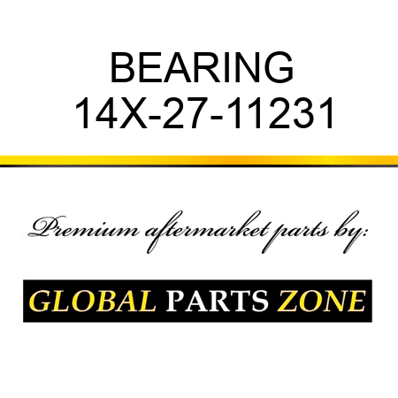 BEARING 14X-27-11231
