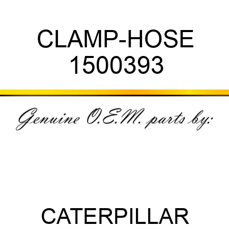 CLAMP-HOSE 1500393