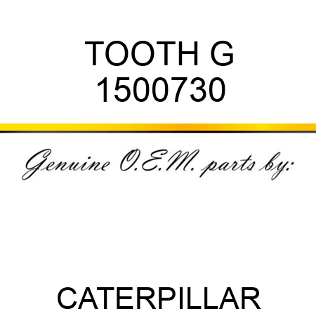 TOOTH G 1500730