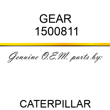 GEAR 1500811