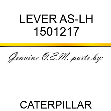LEVER AS-LH 1501217