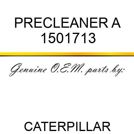 PRECLEANER A 1501713