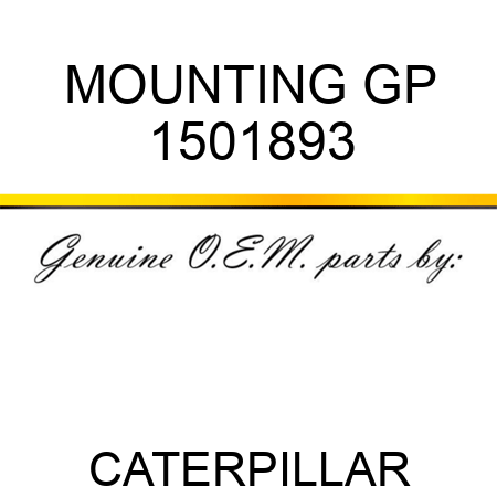 MOUNTING GP 1501893