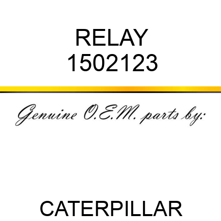 RELAY 1502123