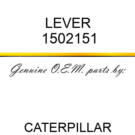 LEVER 1502151
