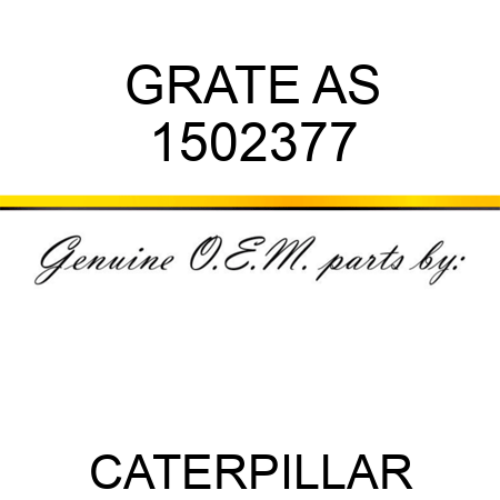 GRATE AS 1502377