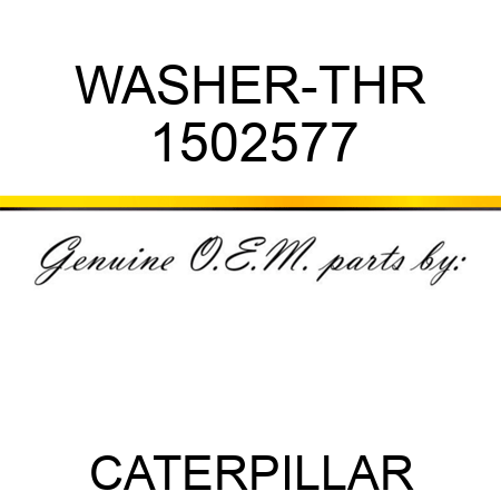 WASHER-THR 1502577