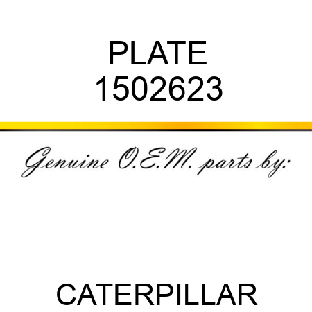 PLATE 1502623