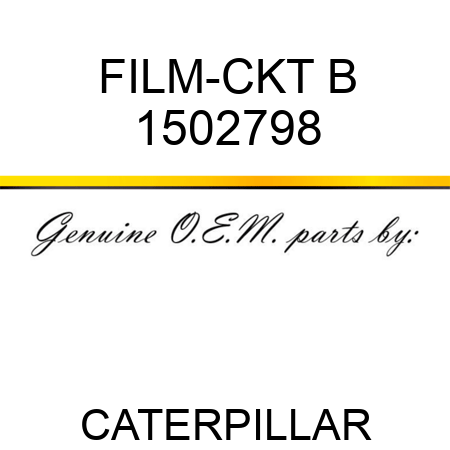 FILM-CKT B 1502798