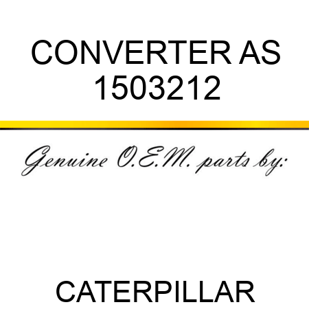 CONVERTER AS 1503212