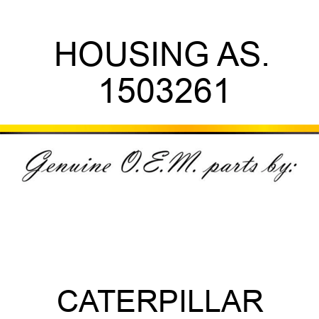HOUSING AS. 1503261